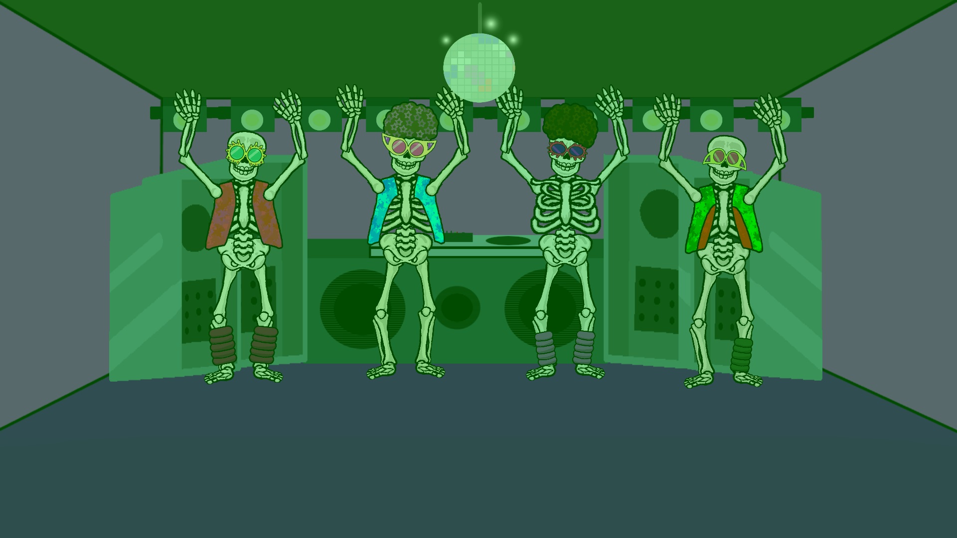 Disco Skeletons